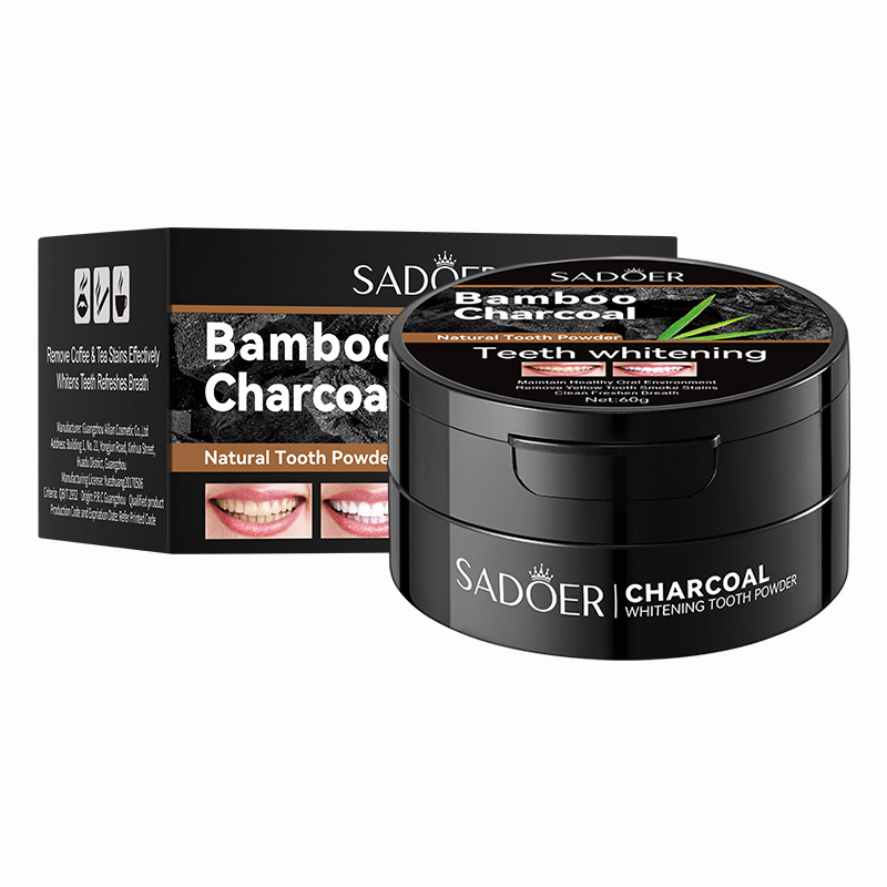 Whitening Powder Activated - 60g Diş Beyazlatma Tozu Aktif Bambu