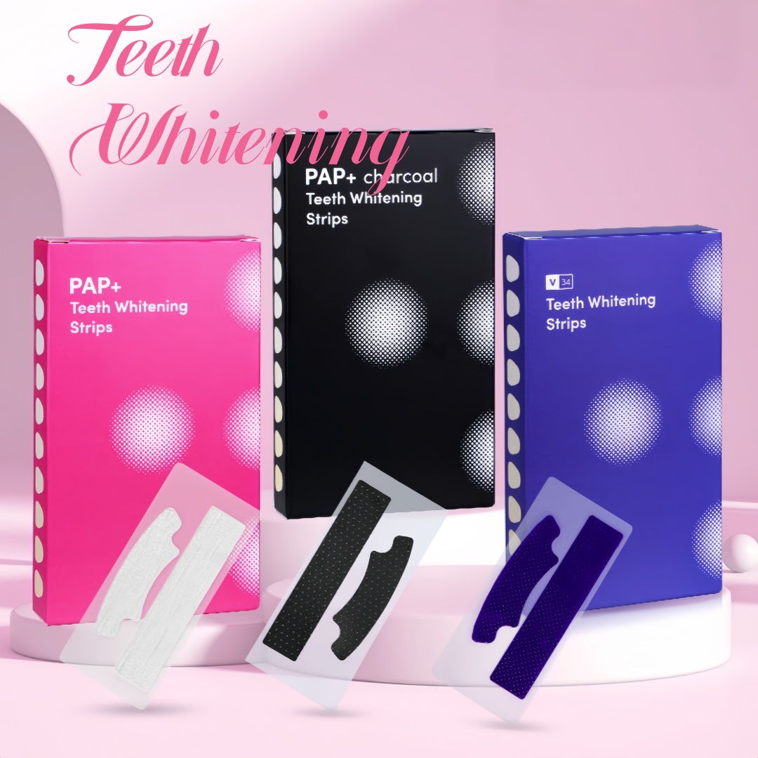 Teeth Whitening Enzymes - 14 şerit Diş Beyazlatma Şeridi Dişler
