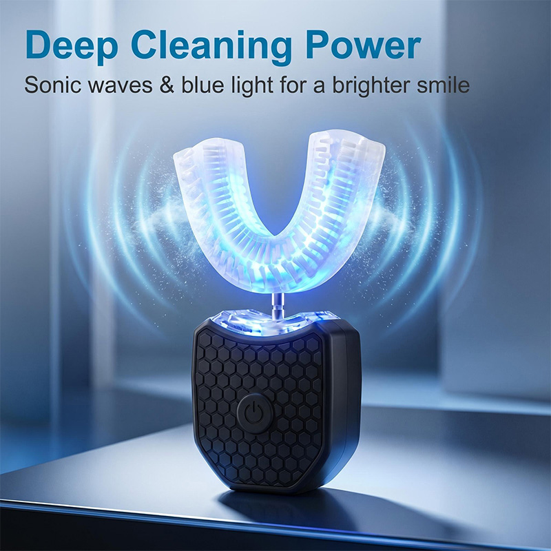 Teeth Whitening Device - U şeklinde elektrikli diş fırçası -