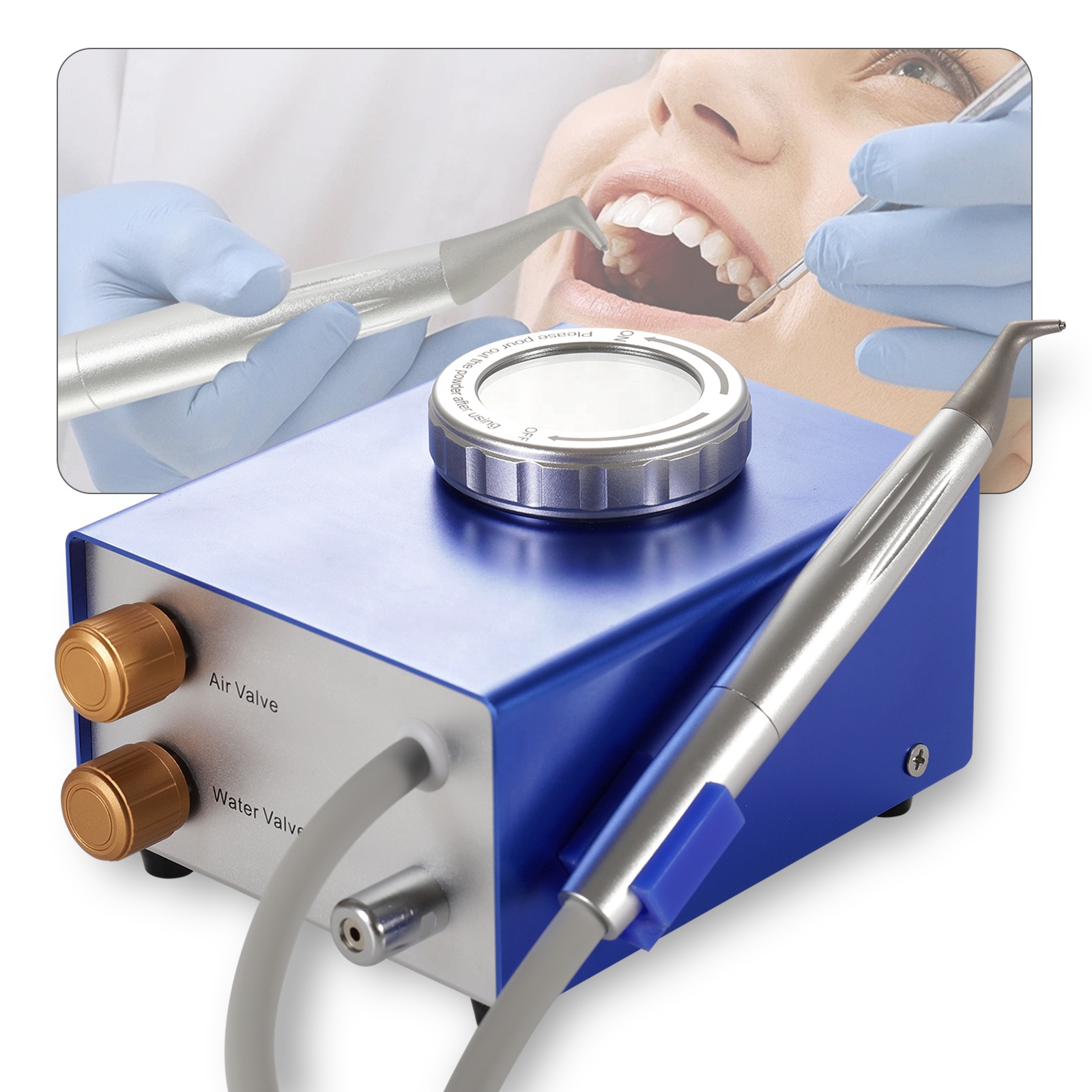 M4 diş kumlama makinesi hava p - Teeth Whitening Device incelemesi ve fiyatı